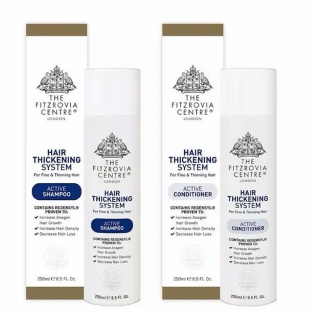 The Fitzrovia Centre London Hair Thickening System Shampoo Conditioner Set